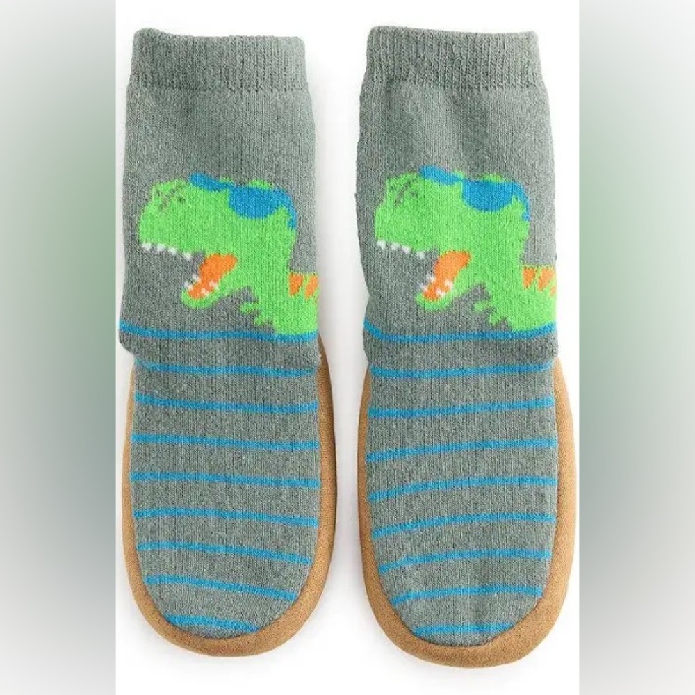 DINOSAUR SLIPPER SOCKS